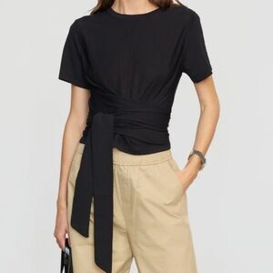 Modern Citizen Black Tie Front Tee